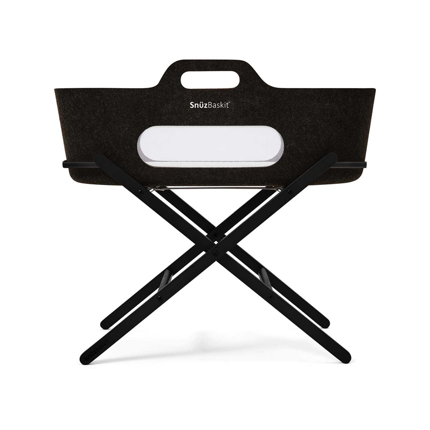 Snuz Moses Basket Set Graphite (British brand)