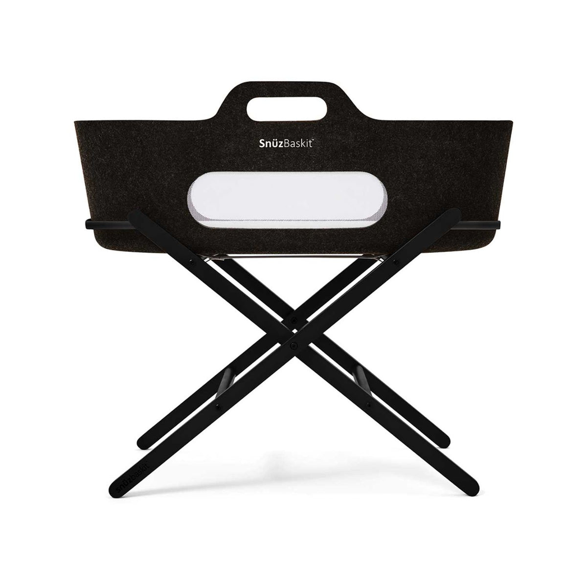 Snuz Moses Basket Set Graphite (British brand)