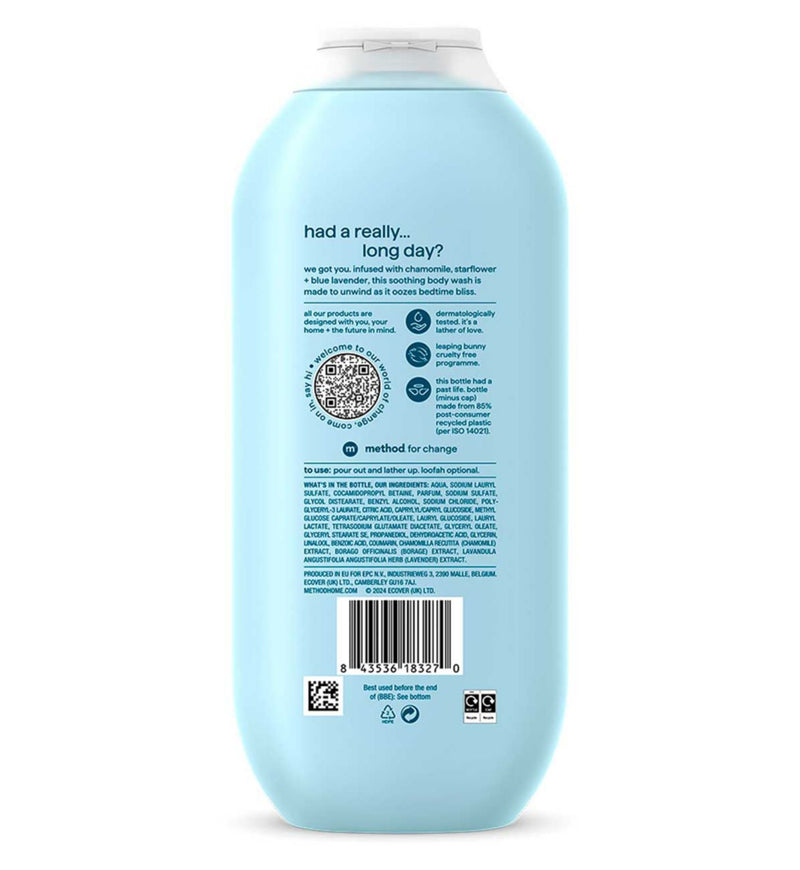 Method body wash Wind Down 532ml, UK version