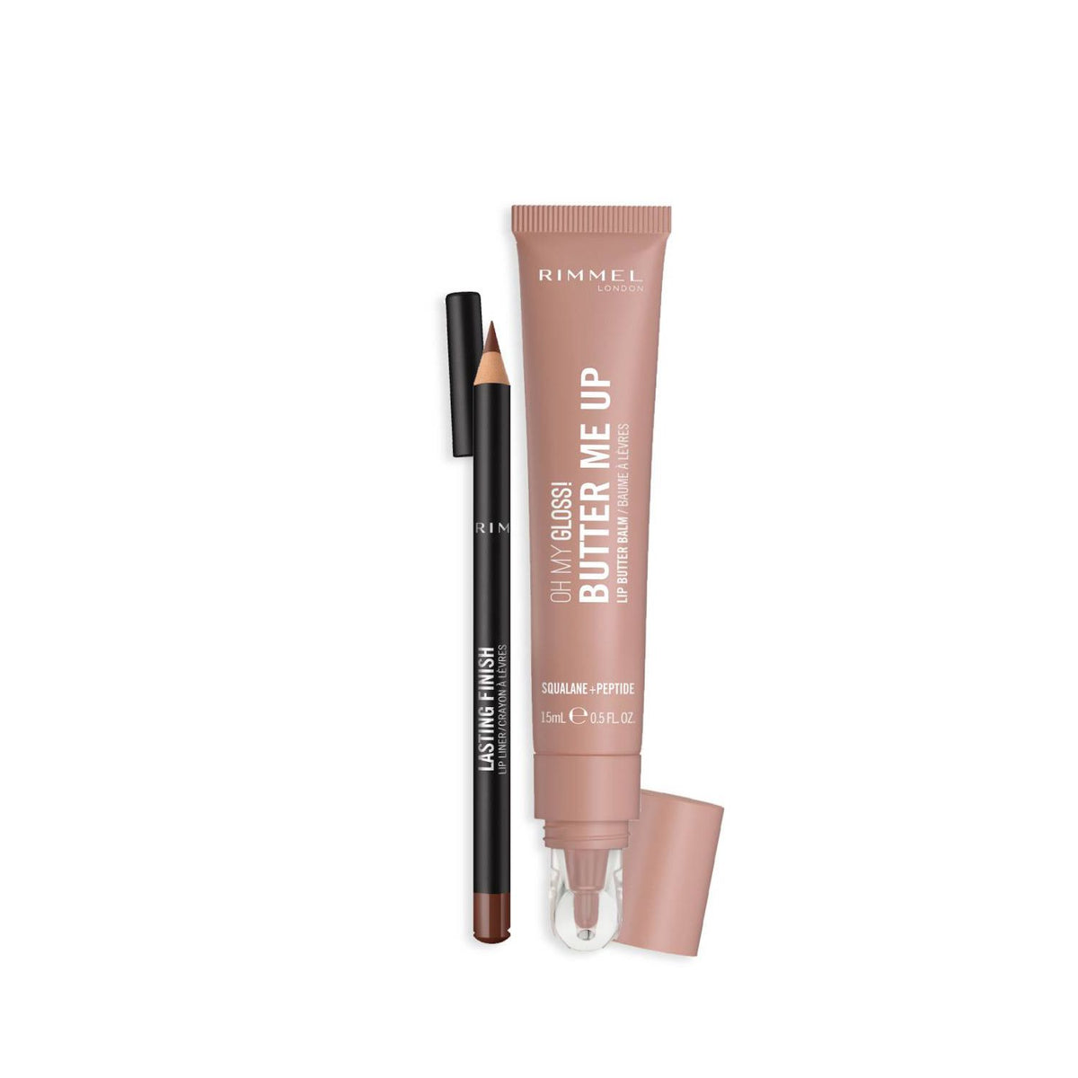 Rimmel Butter Me Up Gloss and Liner Brownie Latte (British brand)