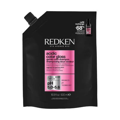 Boots Redken Acidic Color Gloss Shampoo Refill Pouch 500ml- Buy online at McGrocer
