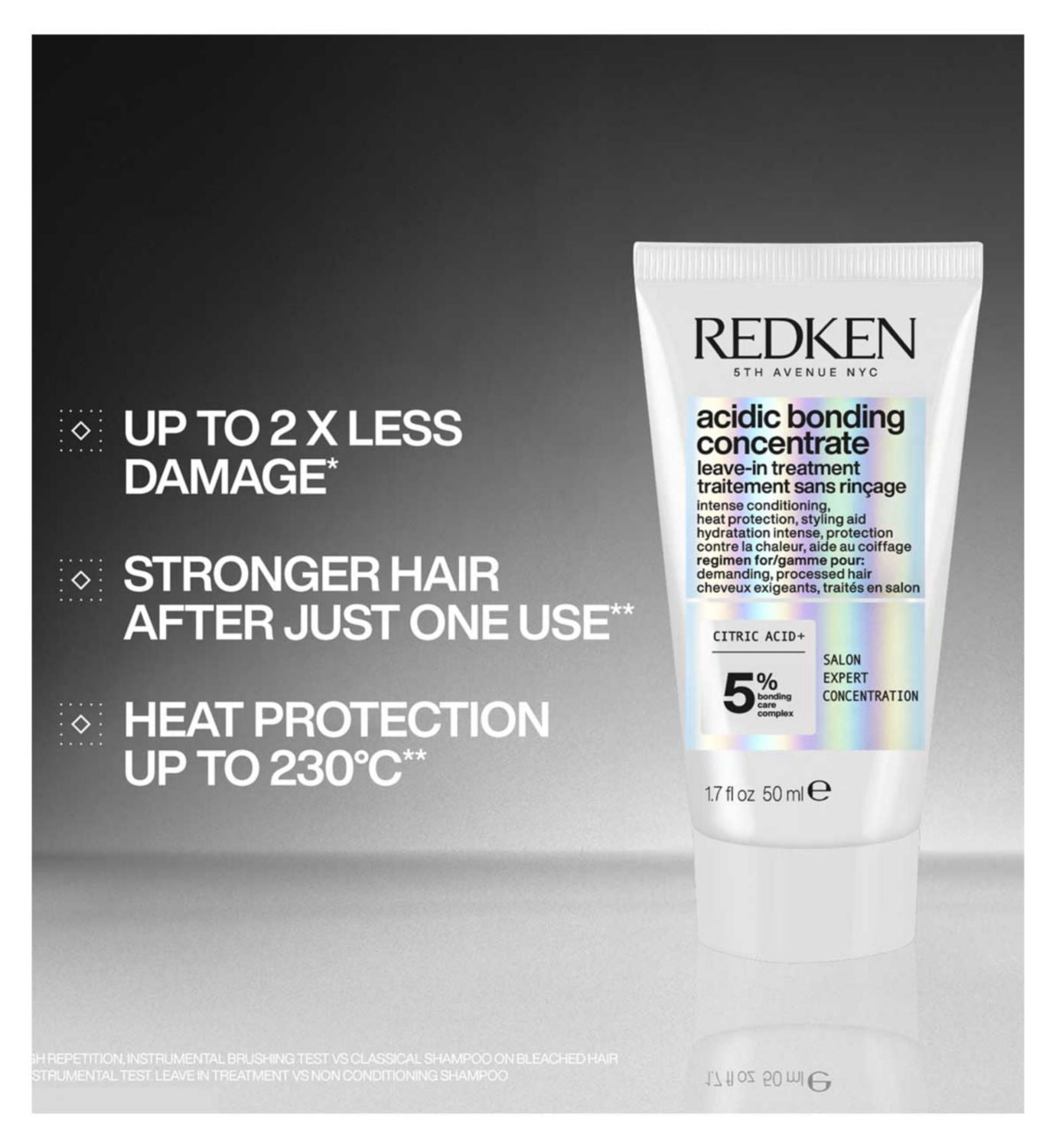 Redken Acidic Bonding Concentrate leave-in conditioner 50ml, UK version