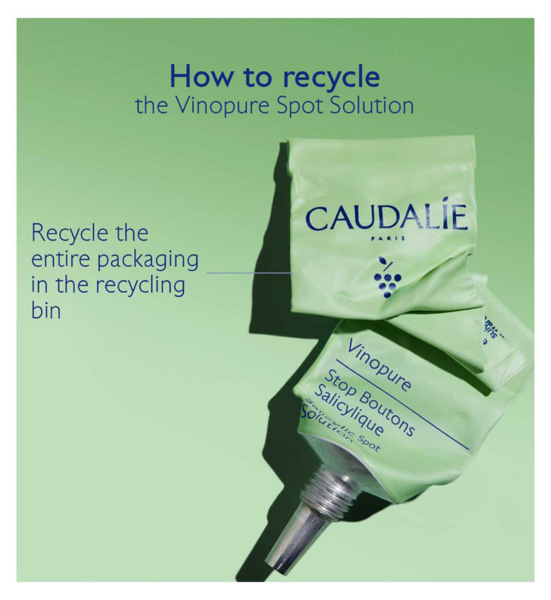 Caudalie Vinopure Salicylic Spot Solution 15ml - British product