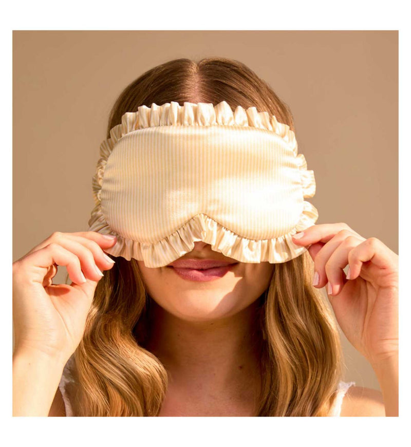 Silver Cloud Buttercup Collection sleep mask - British product