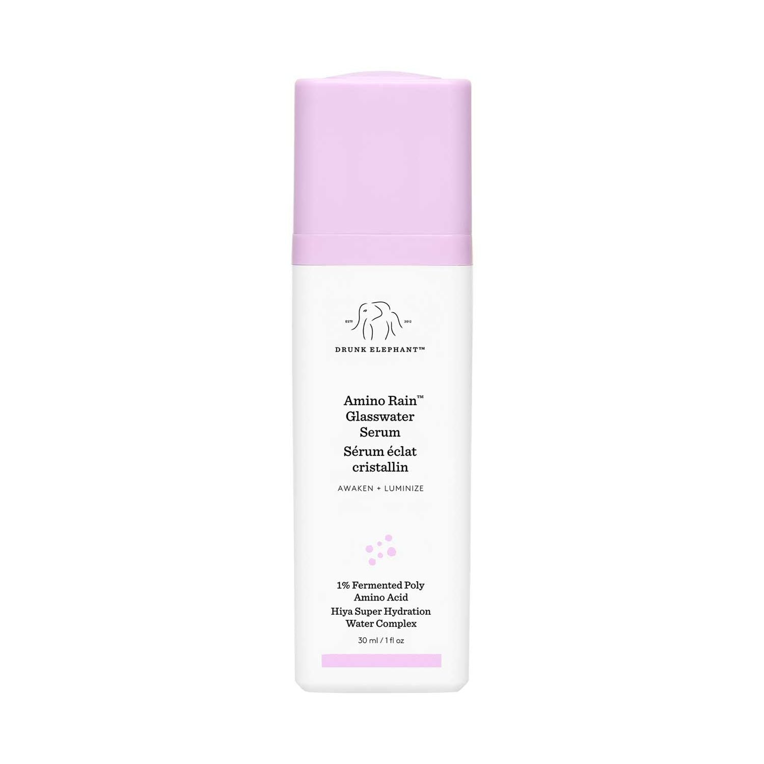 Drunk Elephant Amino Rain Glasswater Serum 30ml (British brand)