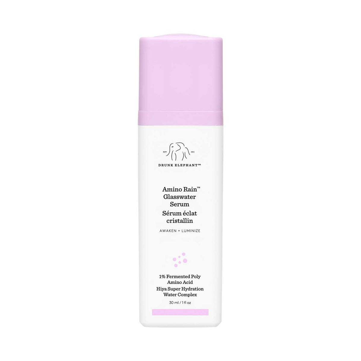 Drunk Elephant Amino Rain Glasswater Serum 30ml (British brand)