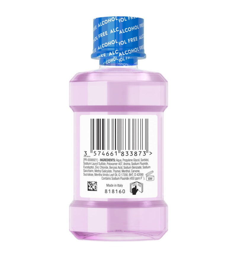 LISTERINE Total Care Milder Taste Zero Alcohol mouthwash 80ml (British brand)