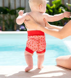 Splash About Happy Nappy reusable swim nappy XL Strawberry Fields, imported from the UK