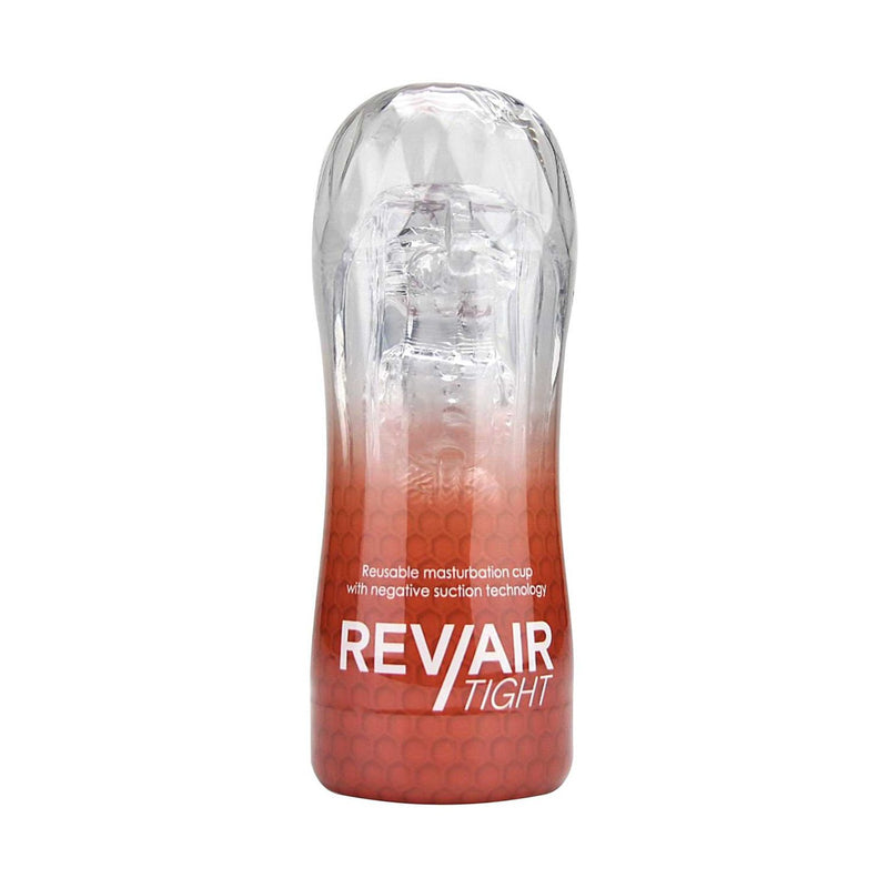 Rev-Air Tight masturbation cup in transparent case, UK version
