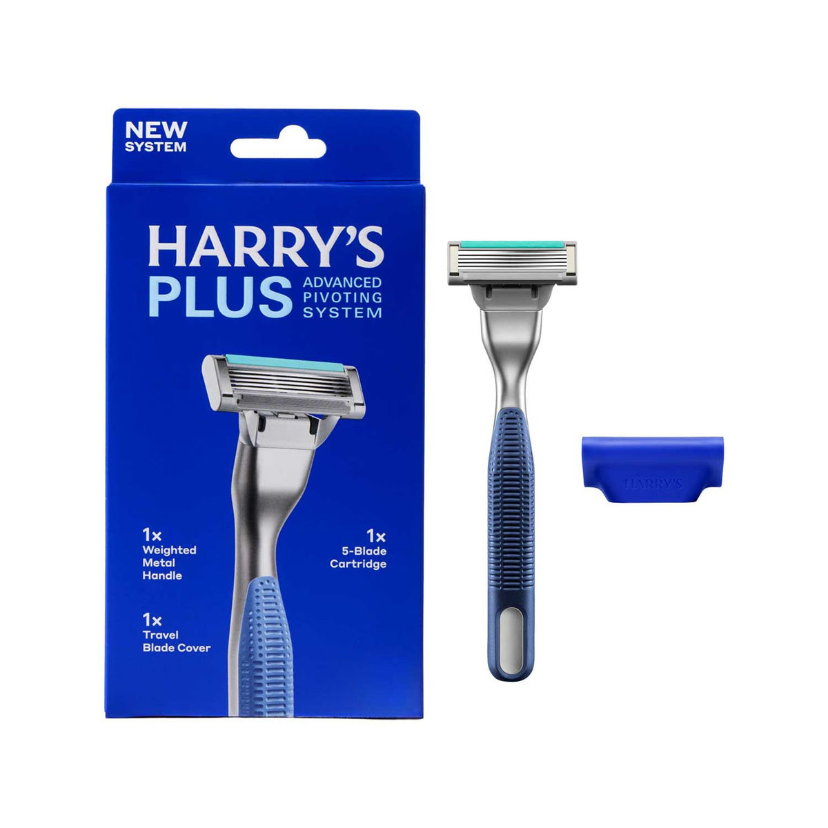 Harry's Plus Razor with blade cartridge (British brand)