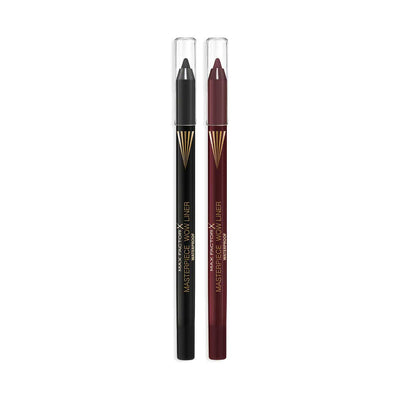 Boots Max Factor Masterpiece Wow Waterproof Eyeliner Bundle Sable Black and Sweet Fig 2 x 1.2g- Buy online at McGrocer