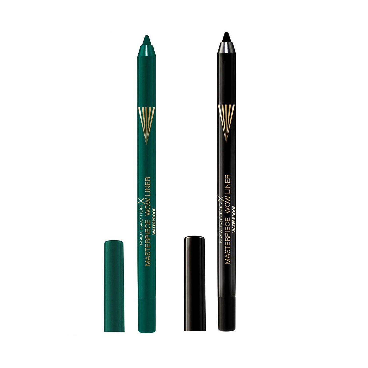 Max Factor Masterpiece Wow Eyeliner Black Emerald bundle