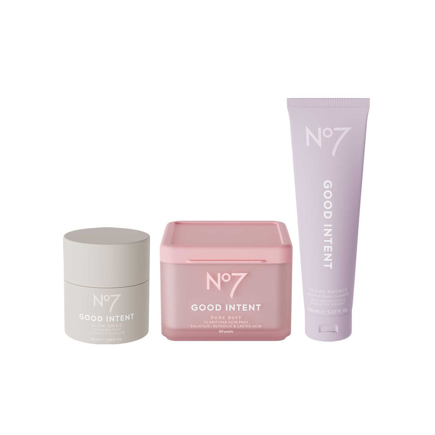 No7 Good Intent Clear Skin Trio (British brand)
