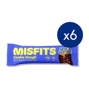 Boots Misfits Cookie Dough Protein Bar 50g Pack of 6 - Kjøp online hos McGrocer