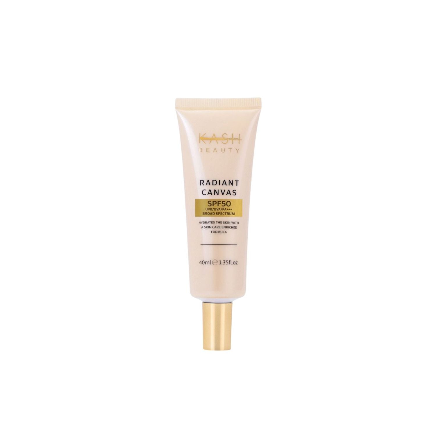 KASH Beauty radiant canvas primer SPF50 40ml, UK version
