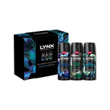 Lynx fine fragrance trio gift set 3x150ml, UK version
