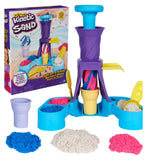 Spinmaster Kinetic Sand Soft Serve Station playset 396g, UK version
