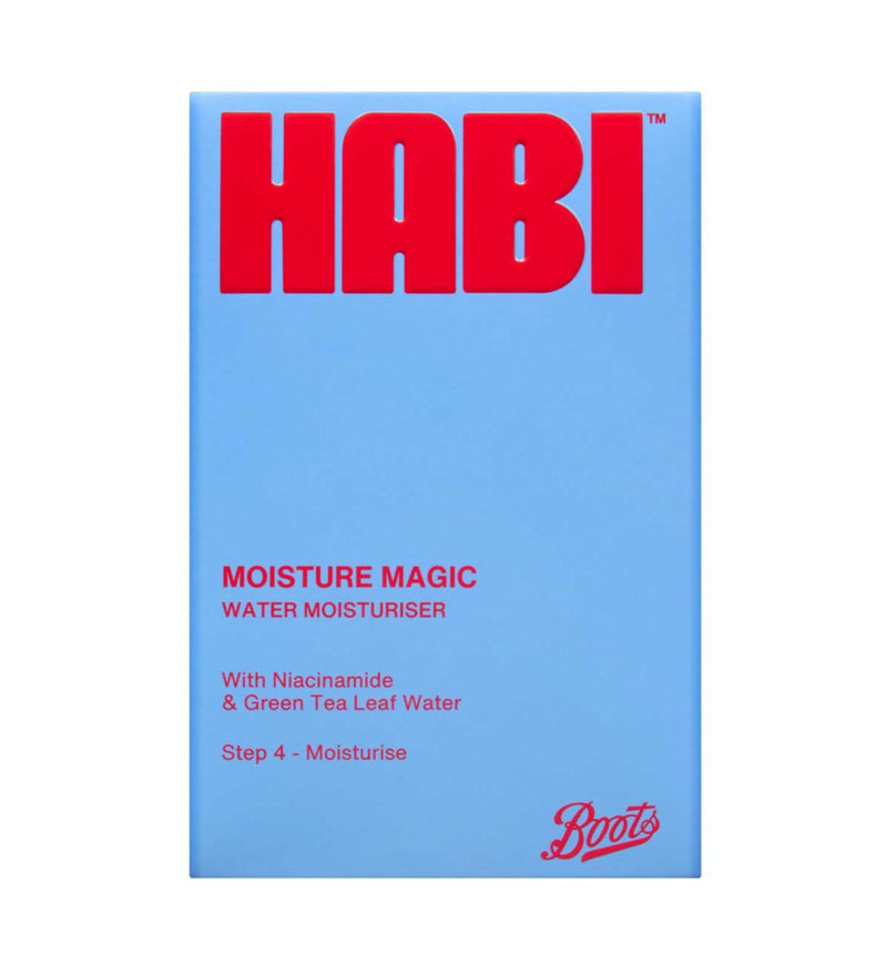 HABI Moisture Magic water moisturiser 50ml - British product