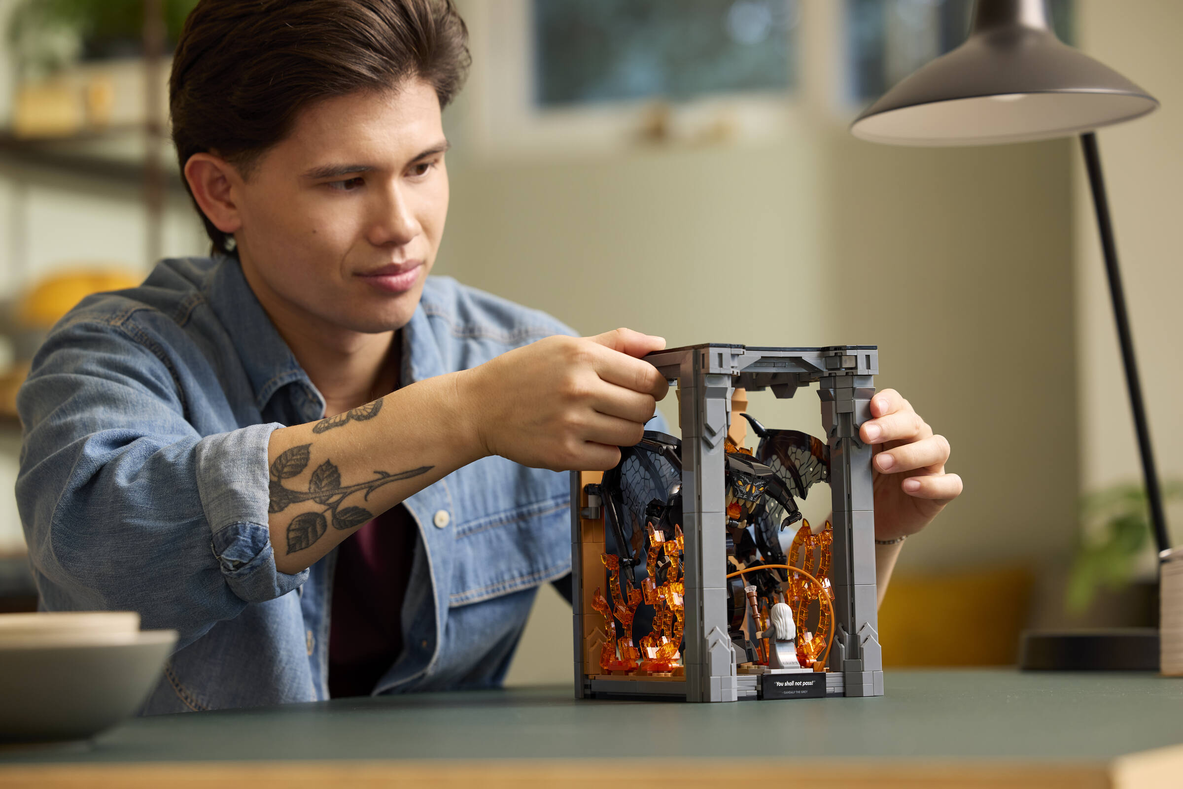 LEGO Balrog Book Nook 1201 Pieces imported from the UK