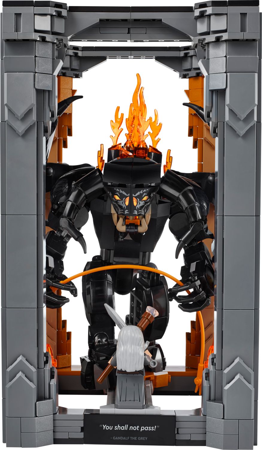 LEGO Balrog Book Nook 1201 Pieces imported from the UK