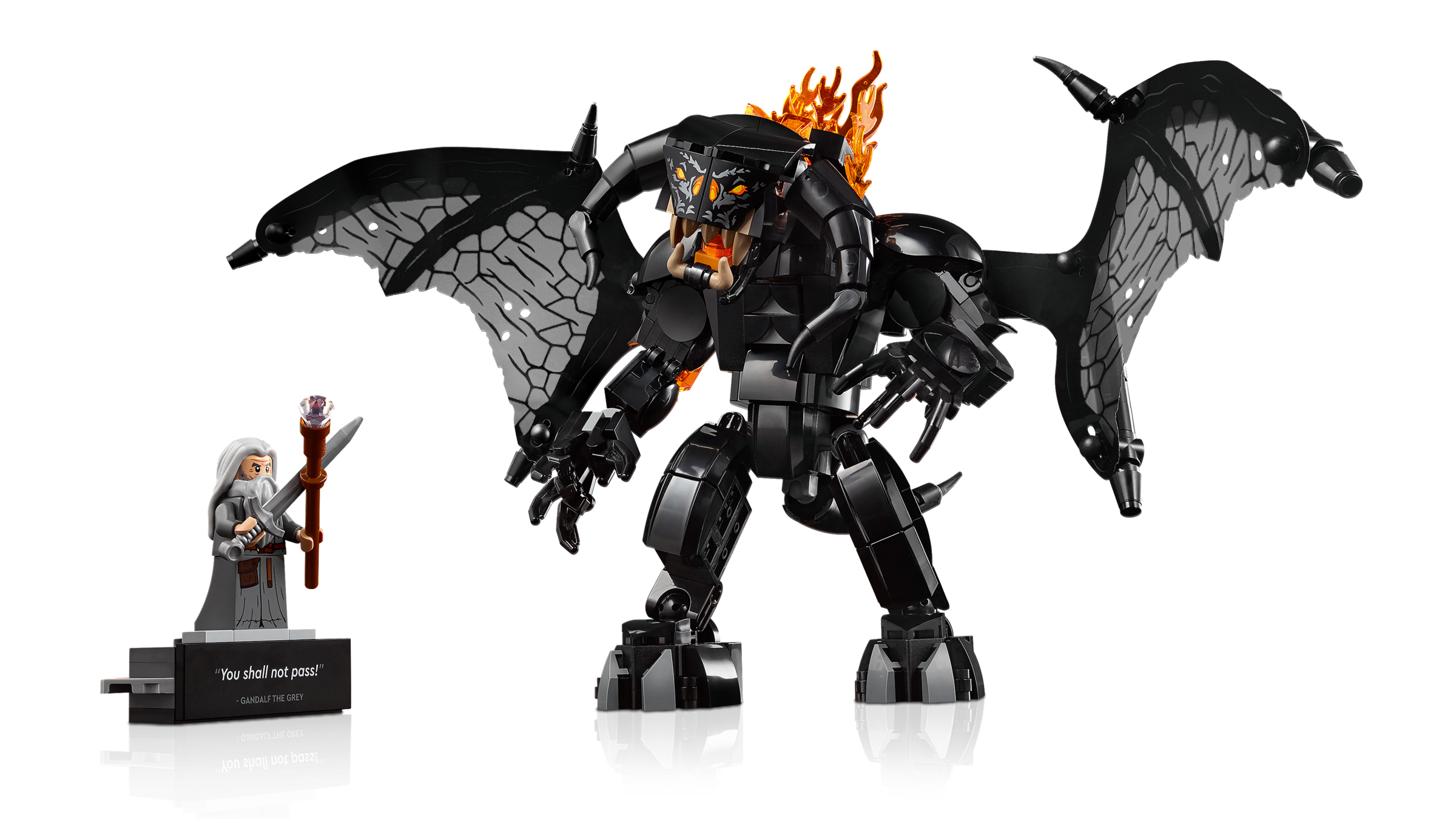 LEGO Balrog Book Nook 1201 Pieces imported from the UK