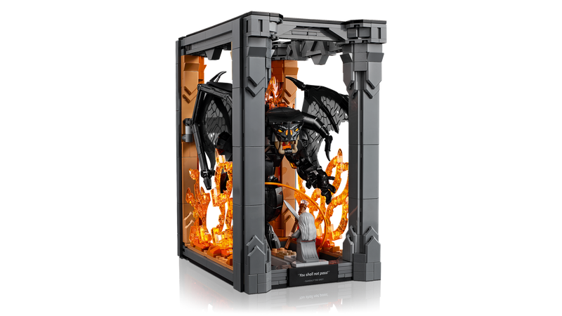 LEGO Balrog Book Nook 1201 Pieces imported from the UK
