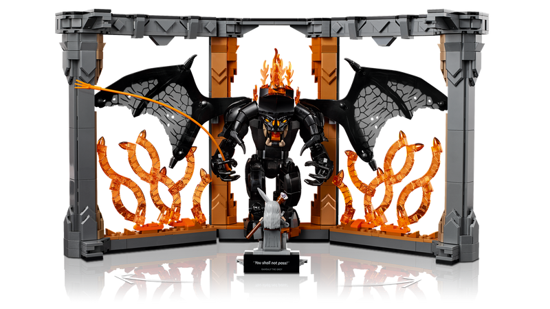 LEGO Balrog Book Nook 1201 Pieces imported from the UK