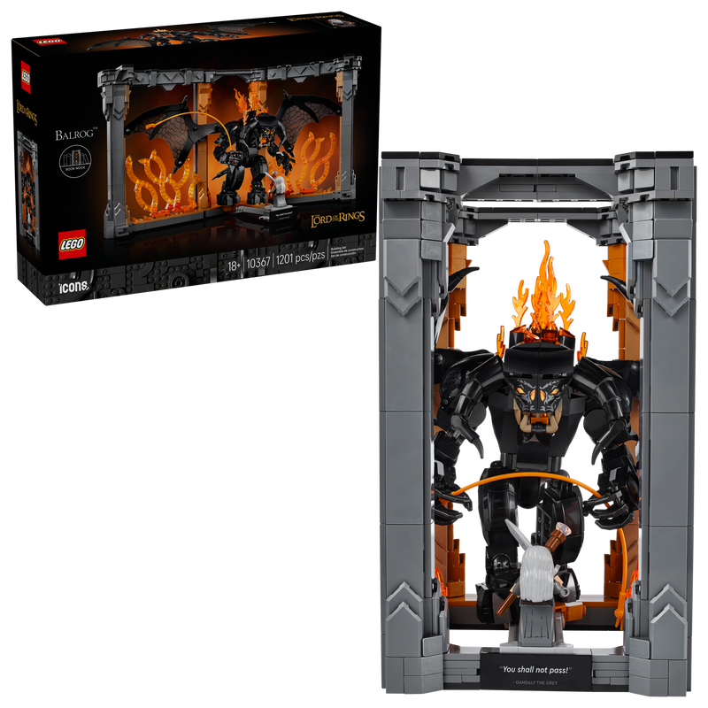 LEGO Balrog Book Nook 1201 Pieces imported from the UK