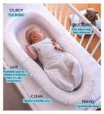 Purflo Sleep Tight Baby Bed Minimal Grey, imported from the UK
