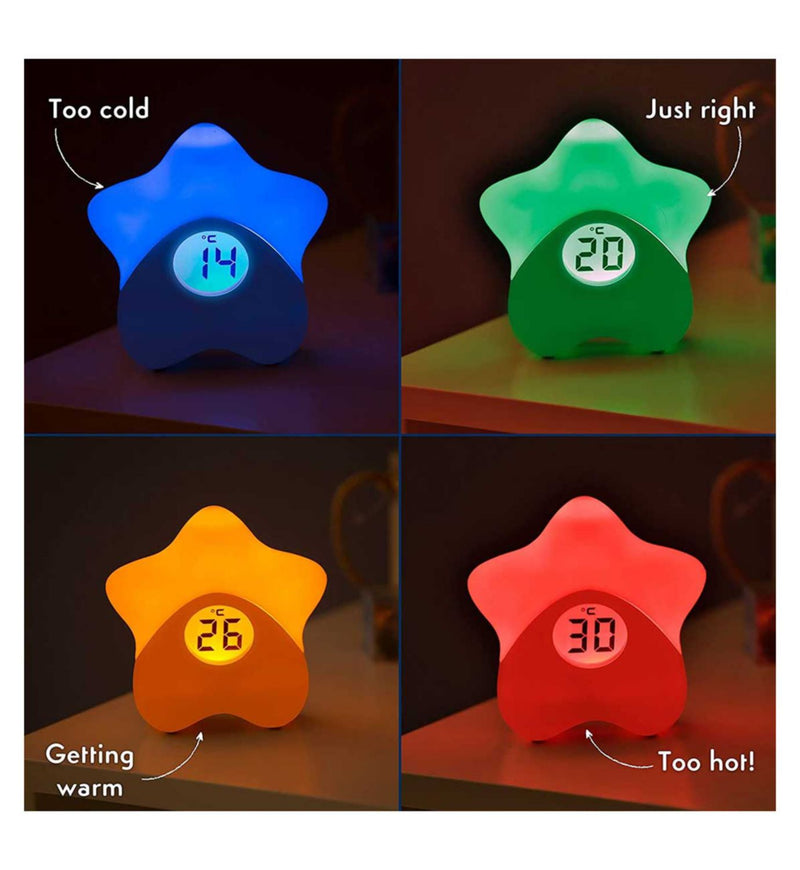 Purflo Starlight colour changing room thermometer, UK version