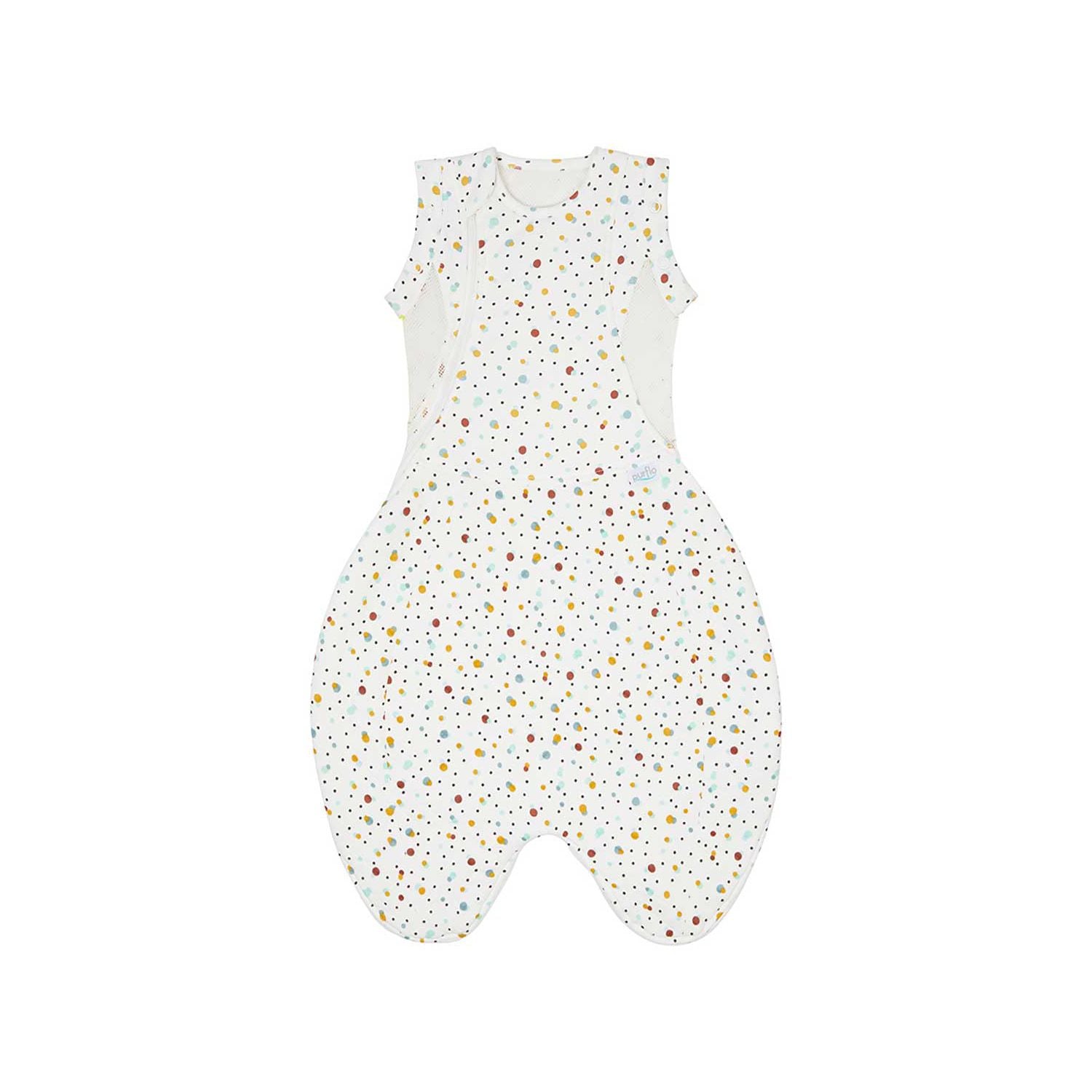 Purflo Swaddle to Sleep Bag Scandi Spot 2.5 Tog baby, UK version
