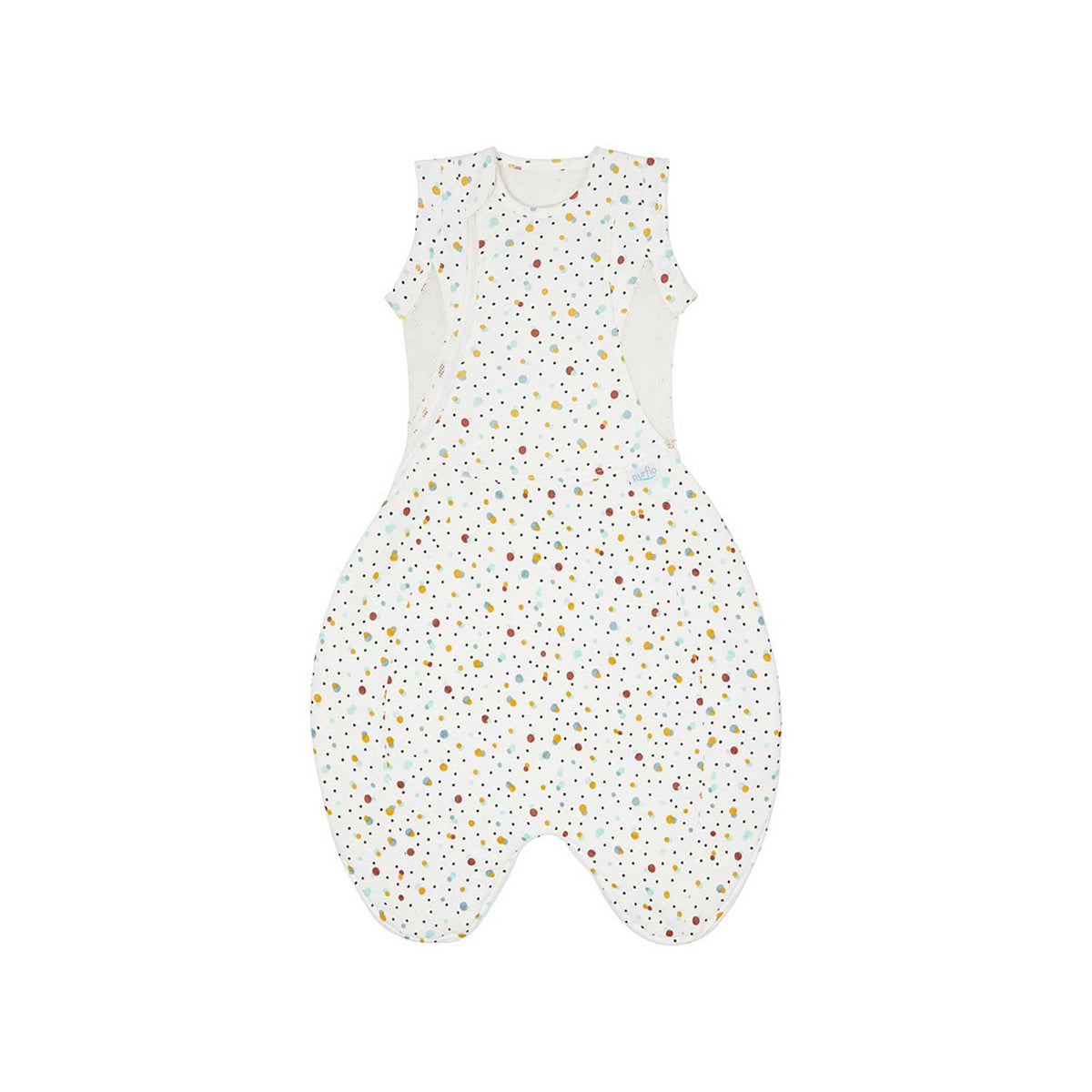 Purflo Swaddle to Sleep Bag Scandi Spot 2.5 Tog baby, UK version