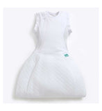 Purflo swaddle to sleep bag 2.5 Tog Soft White - British product