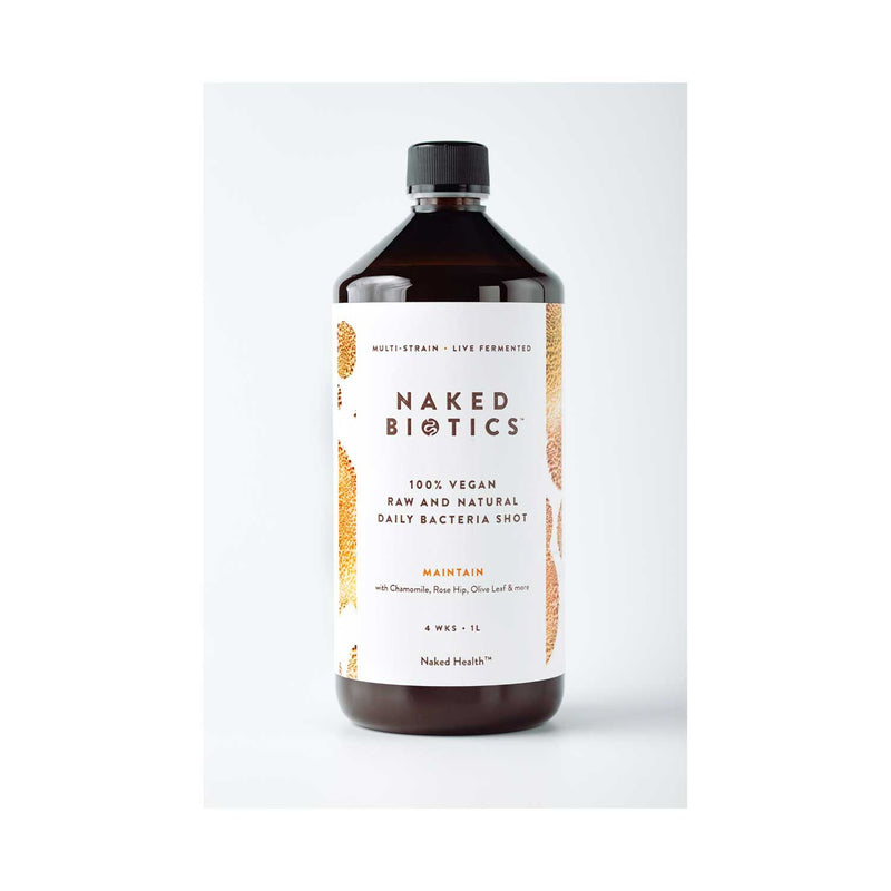 Naked Biotics Maintain liquid probiotics 1000ml, UK version