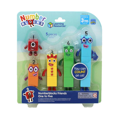 Boots Learning Resources Numberblocks Friends One to Five Playset- Buy online at McGrocer