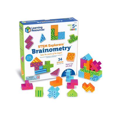 Boots Learning Resources STEM Explorers Brainometry Brain Teaser Puzzle 34 Piece Set- Buy online at McGrocer