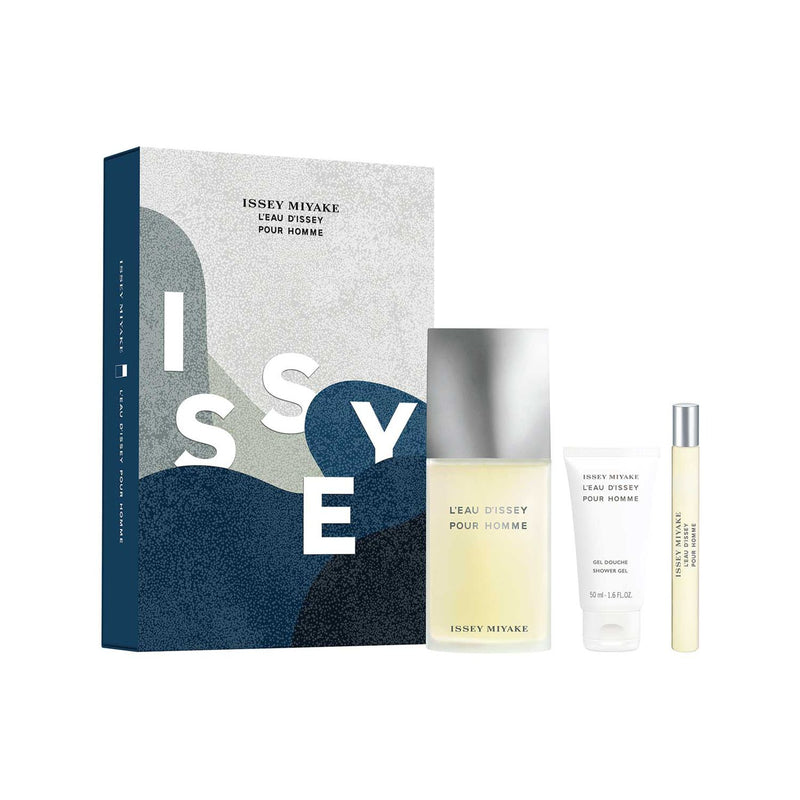 Issey Miyake L'Eau D'Issey Pour Homme gift set 125ml (British brand)