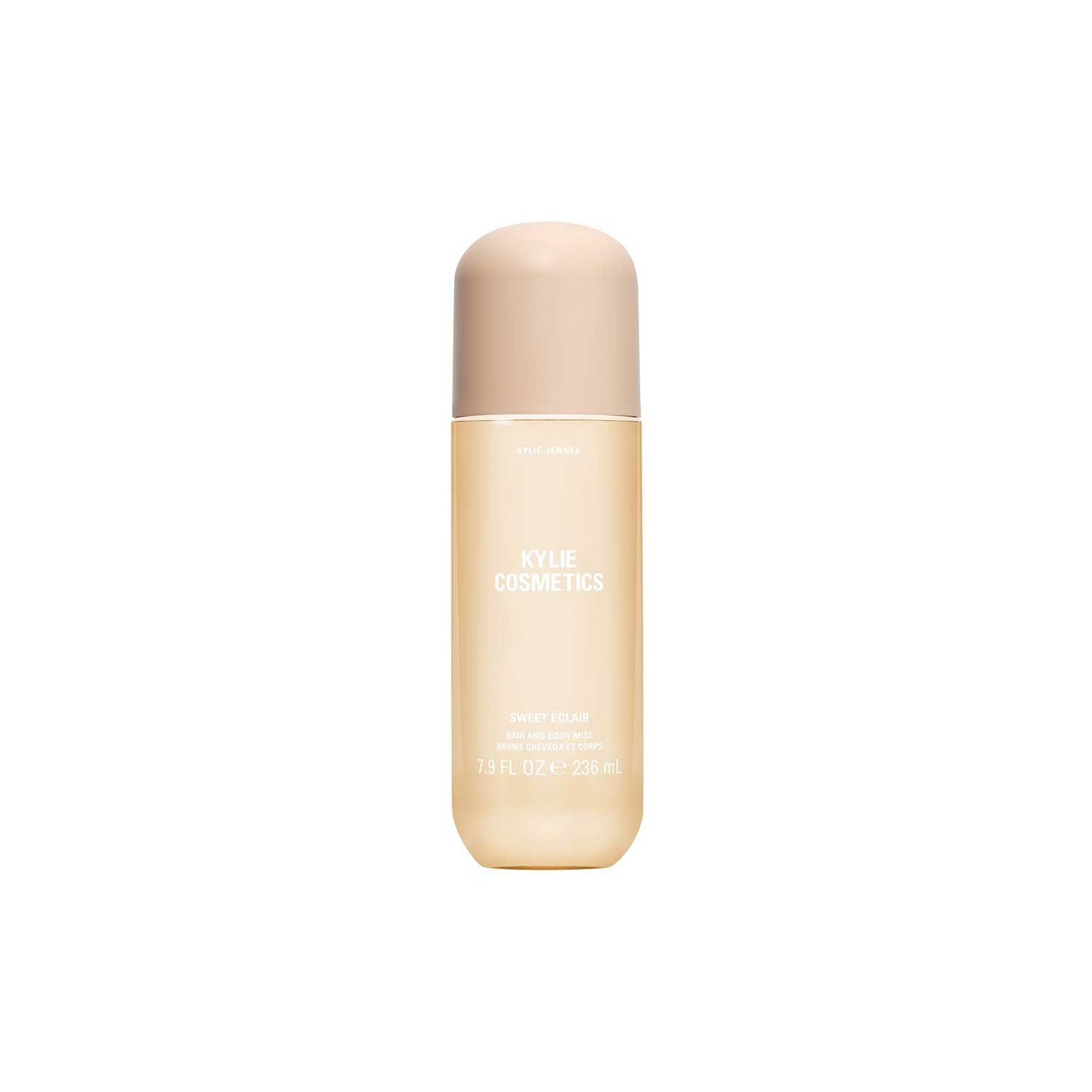 Kylie Cosmetics Sweet Éclair hair and body mist, imported from the UK