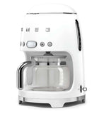 Smeg white coffee machine and milk frother set - British product