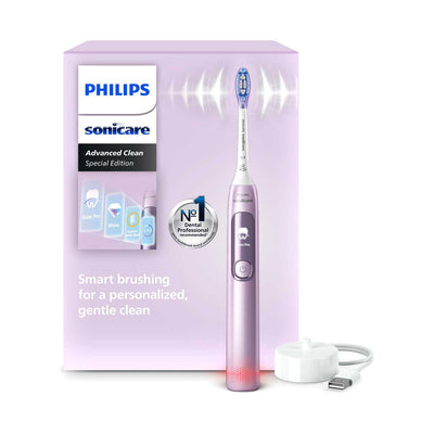Boots Philips Sonicare Advanced Clean Essential Electric Toothbrush HX3792/12 Pink Metallic- Buy online at McGrocer
