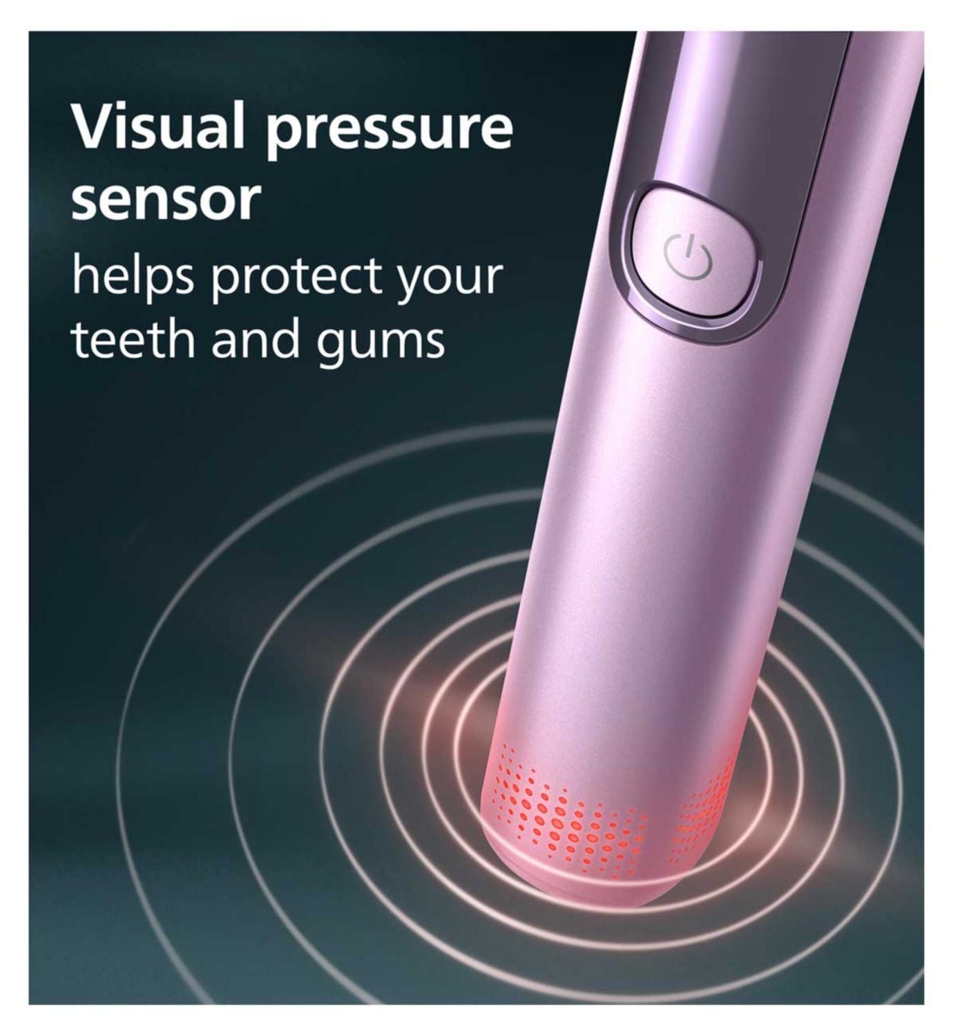 Philips Sonicare electric toothbrush pink metallic - British product