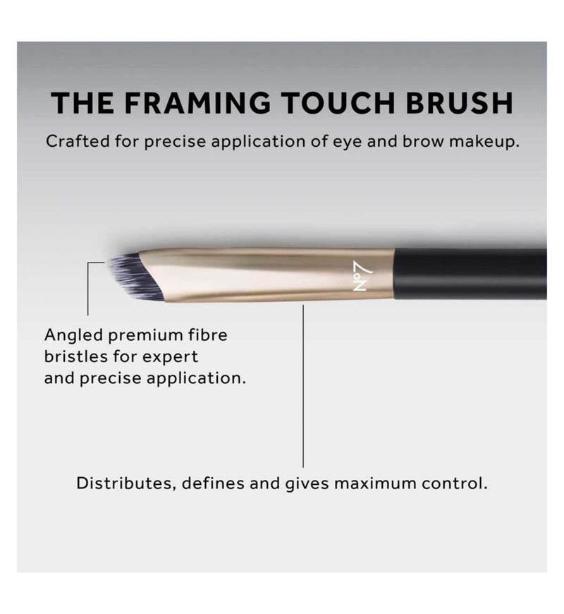No7 Framing Touch Angled Eye and Brow Brush, imported from the UK