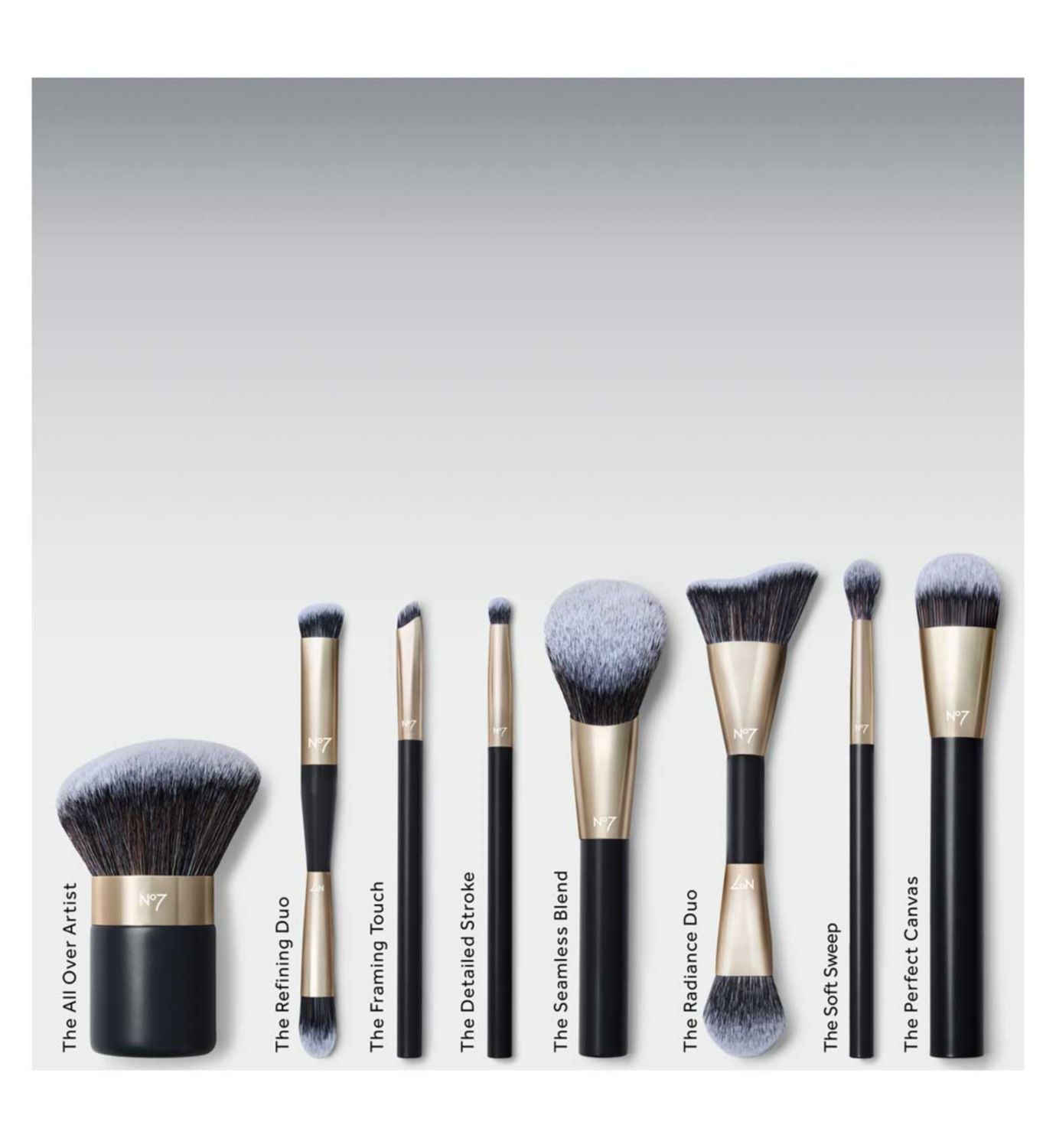 No7 Framing Touch Angled Eye and Brow Brush, imported from the UK