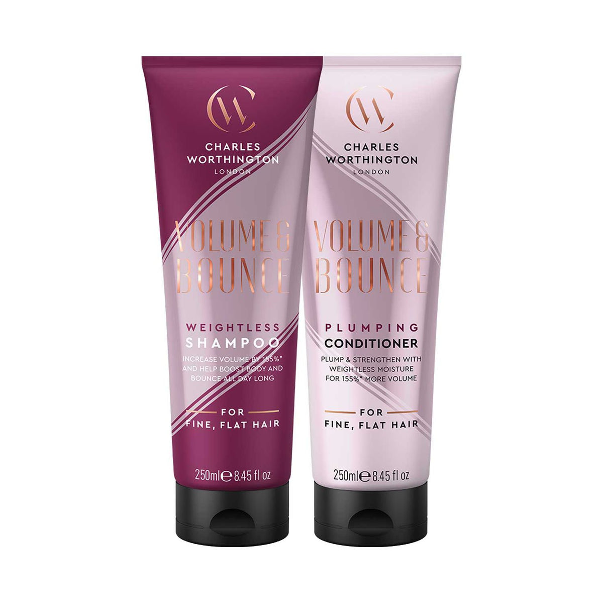 Charles Worthington Volume & Bounce Duo, imported from the UK