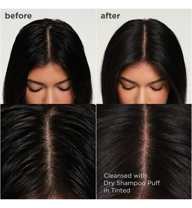 Briogeo dry shampoo puff tinted dark 15g, UK version