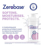 Zeroderma Zerobase emollient cream 50g (British brand)