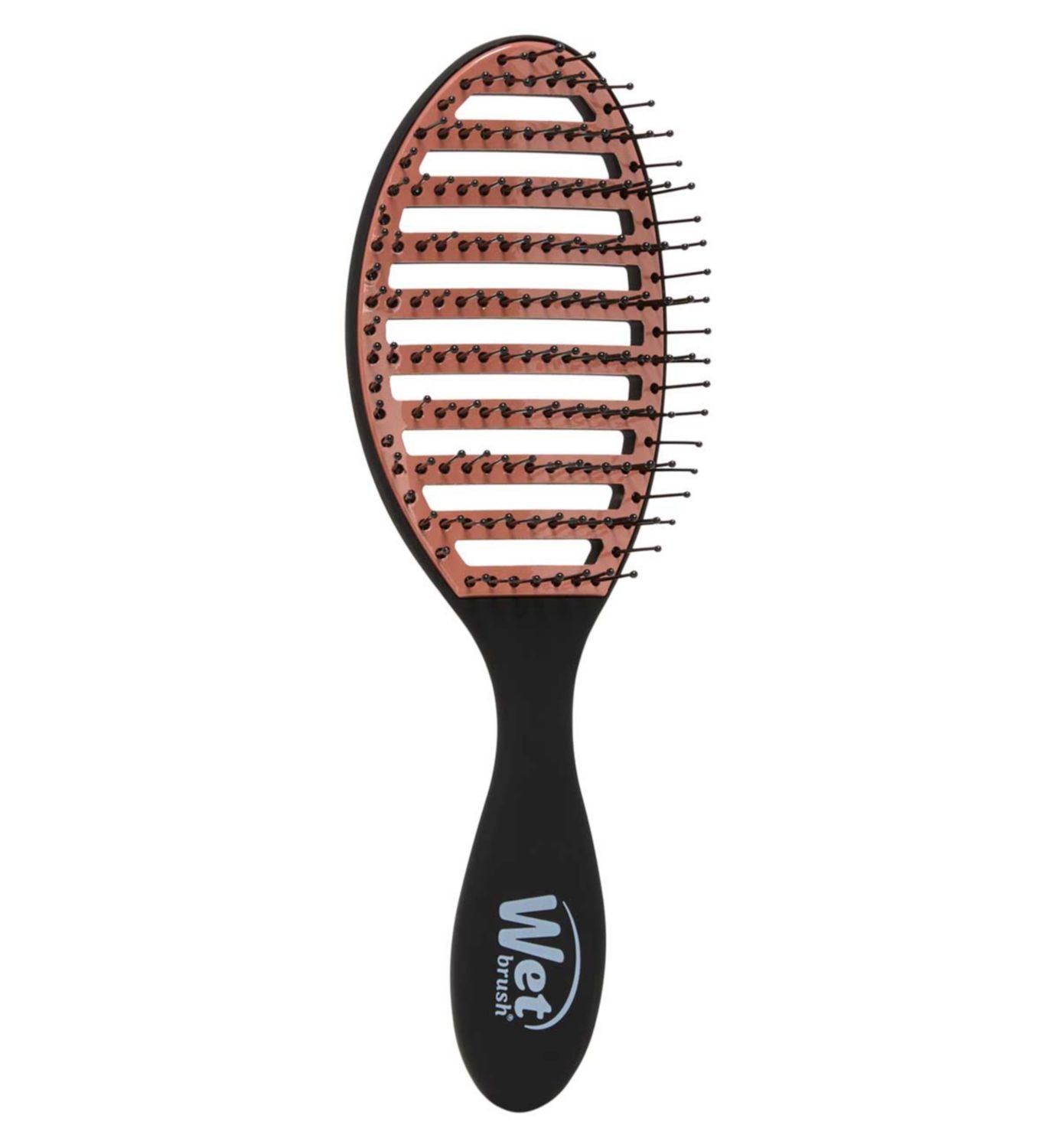 Wet Brush Ceramic Speed Dry black hairbrush, imported from the UK
