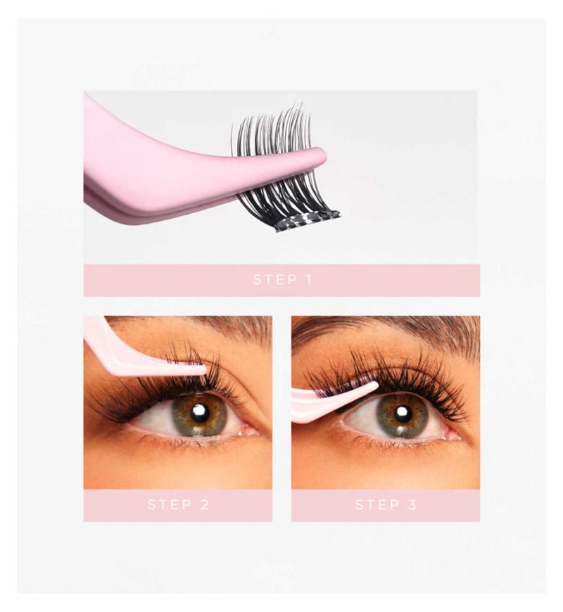 Tatti Lashes Pre-Glued Everyday Mapped Individual Clusters 10s, UK version