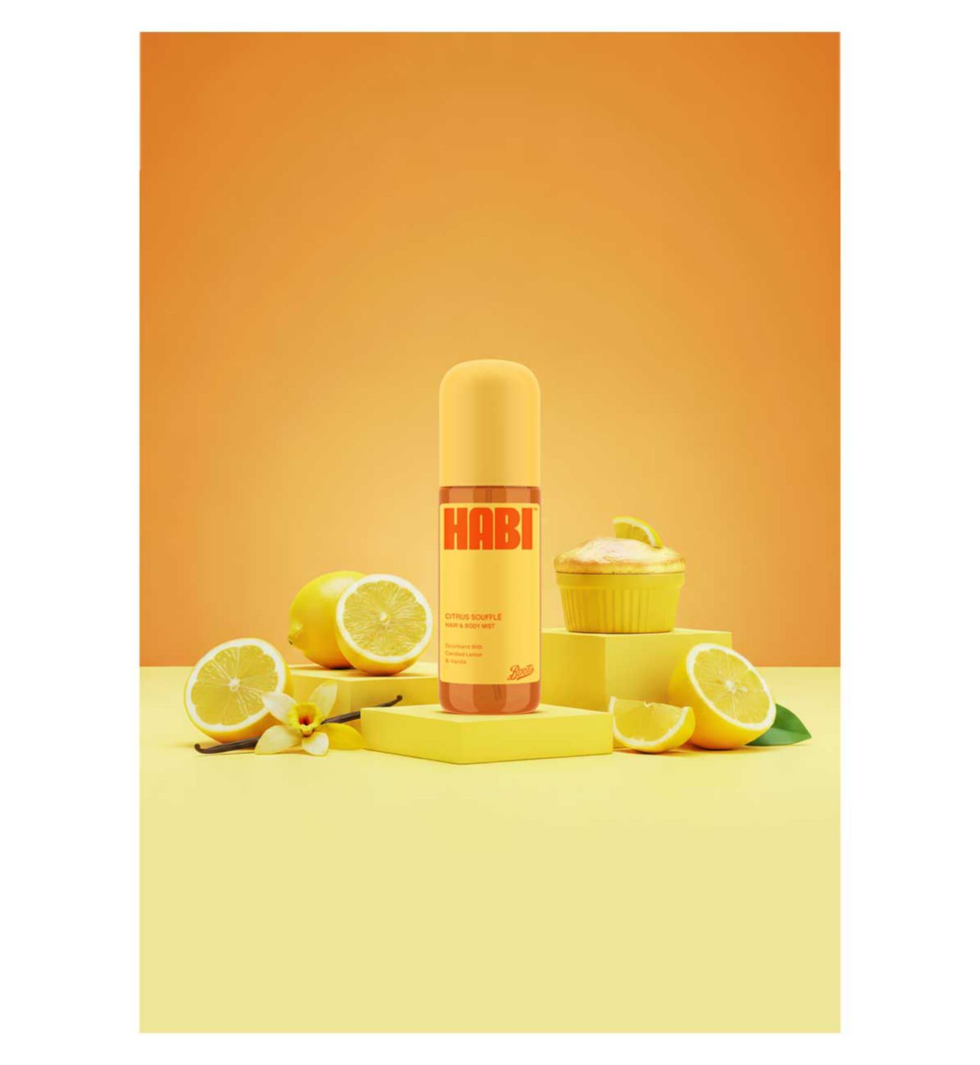 Boots Habi Citrus Souffle hair and body mist 150ml (British brand)