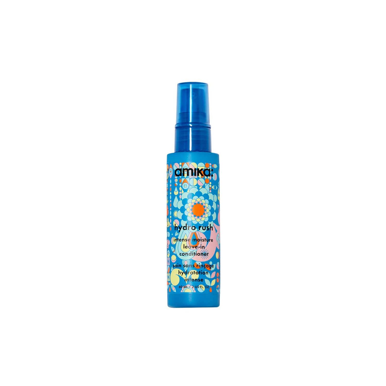 Amika Hydro Rush Intense Moisture leave-in conditioner 60ml, imported from the UK